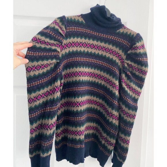 Autumn Cashmere Puff Sleeve Turtleneck, size Medium (fits size small) - Picture 6 of 12